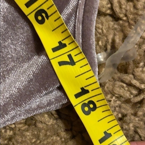 Entro Purple Velvet Shift Mini Dress Sz Small Sleeveless - Picture 11 of 12